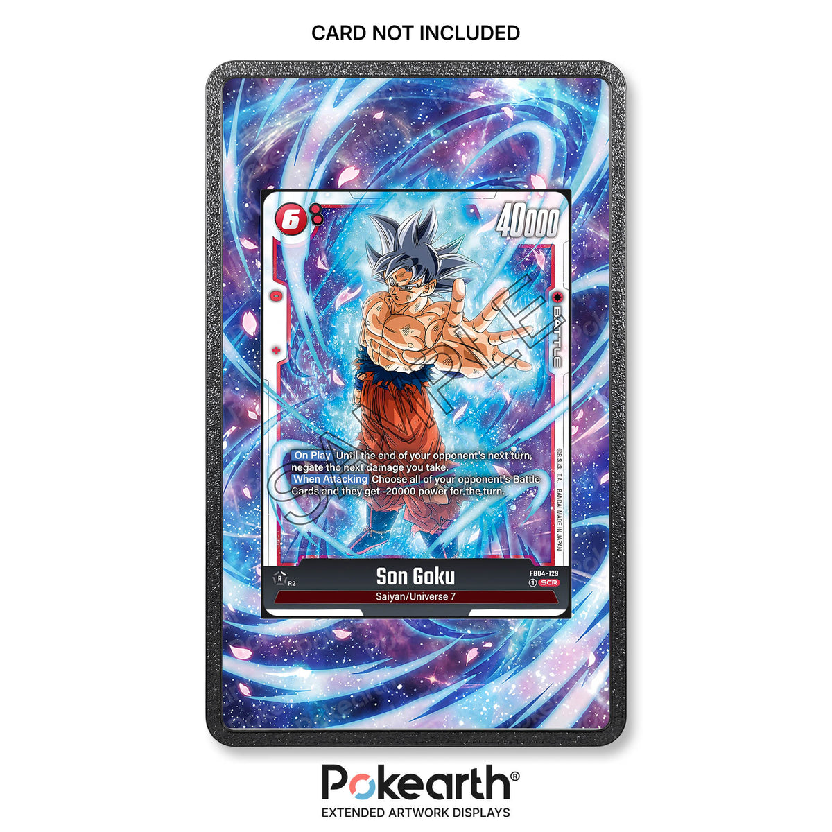 Son Goku FB04-129 - Custodia con Artwork Esteso per Carte Dragon Ball