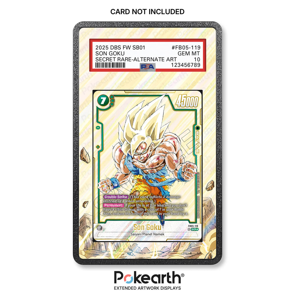 Son Goku FB05-119 - Custodia con Artwork Esteso per Carte Gradate