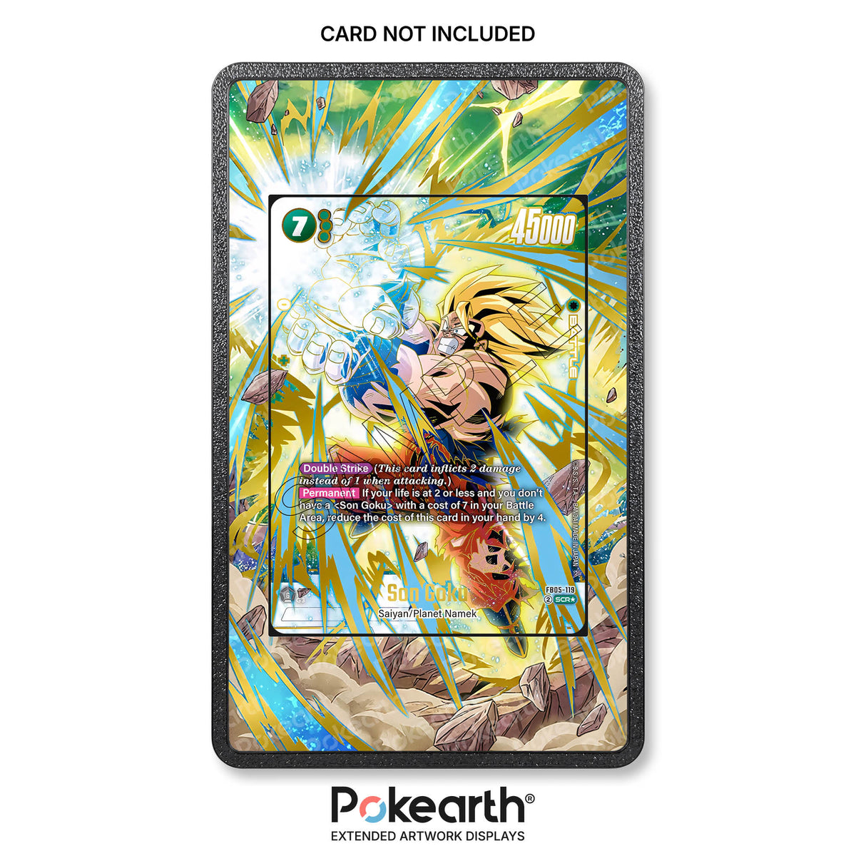 Son Goku FB05-119 - Custodia con Artwork Esteso per Carte Dragon Ball