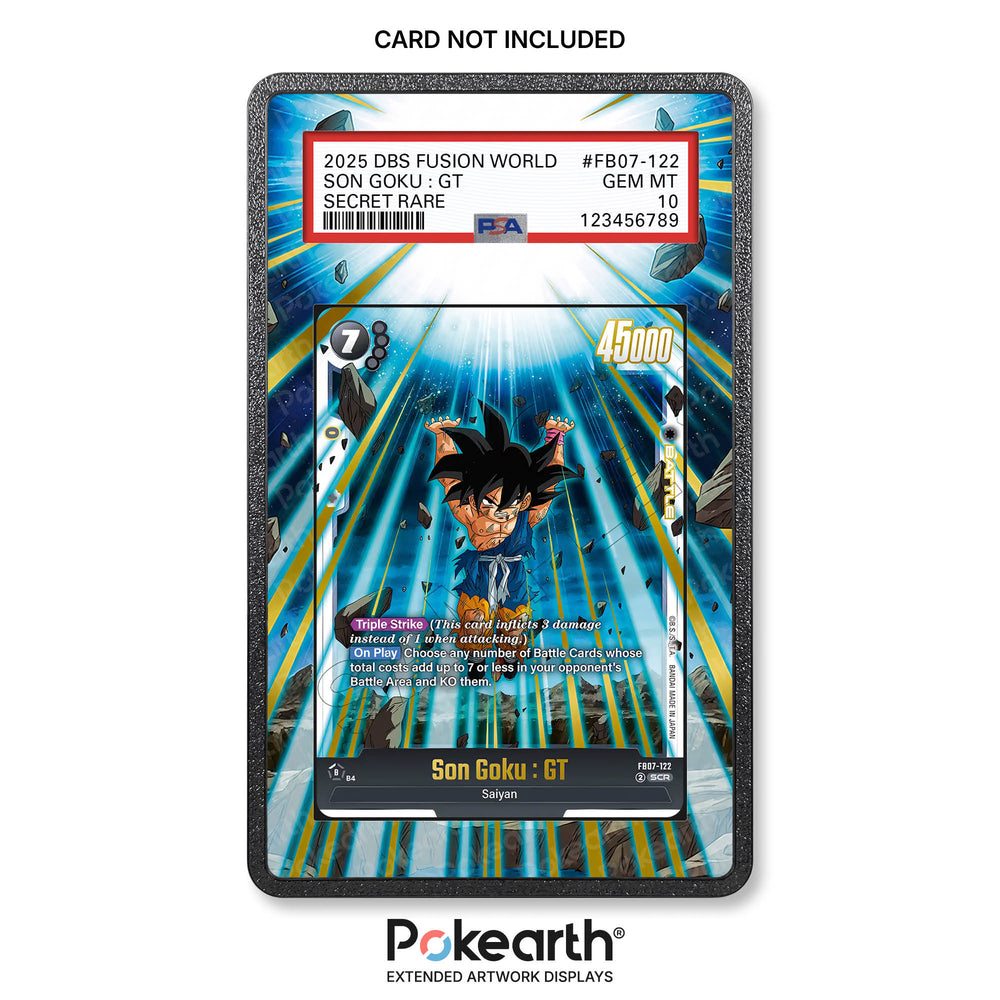 Son Goku FB07-122 - Custodia con Artwork Esteso per Carte Gradate