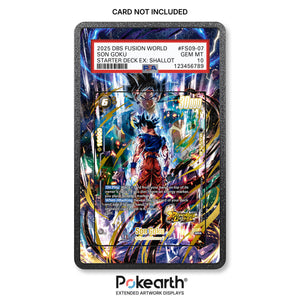 Son Goku FS09-07 - Case mit erweitertem Artwork für bewertete Karten
