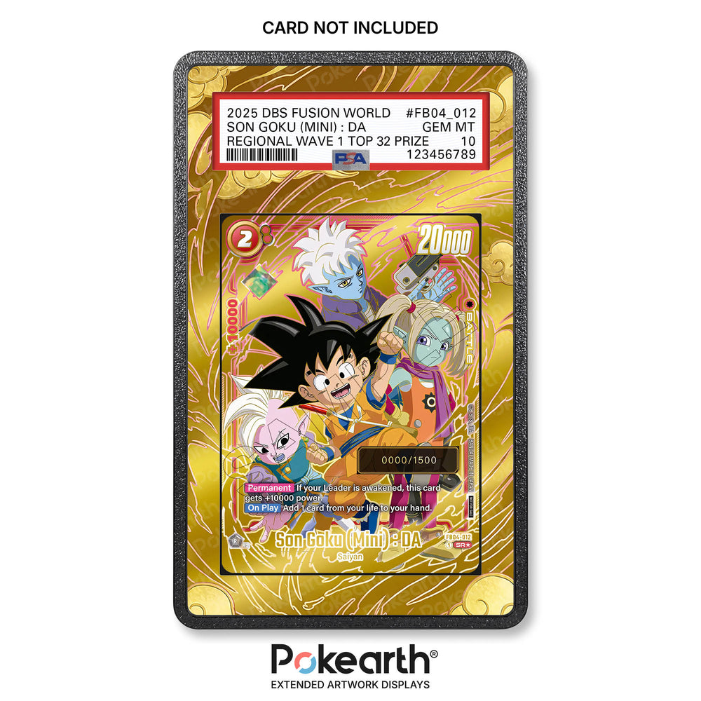 Son Goku (Mini) : DA FB04-012 - Custodia con Artwork Esteso per Carte Gradate