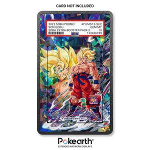 Son Goku PUMS13-SEC – Hülle mit erweitertem Artwork für bewertete Karten