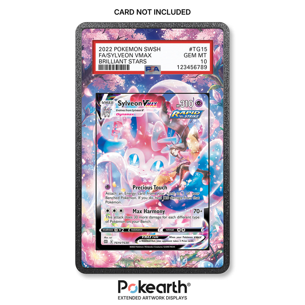 Sylveon VMAX TG15/TG30 - Custodia con Artwork Esteso per Carte Gradate