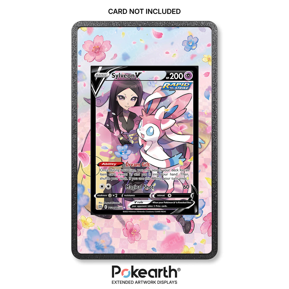 Sylveon V TG14/TG30 - Custodia con Artwork Esteso per Carte Pokémon