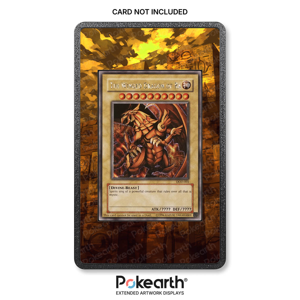 Geflügelter Drache von Ra 001 – Erweiterte Artwork-Hüllen für Yu-Gi-Oh!-Karten