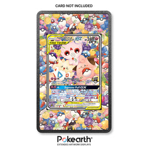 Togepi & Cleffa & Igglybuff GX 143a/236 - Custodia con Artwork Esteso per Carte Pokémon