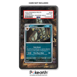 Umbreon 059/131 - Custodia con Artwork Esteso per Carte Gradate