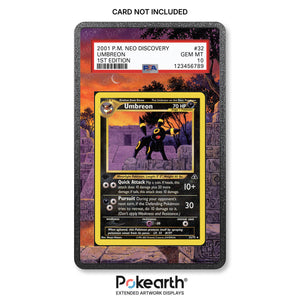 Umbreon 32/75 - Graded Card Extended Artwork Display Case