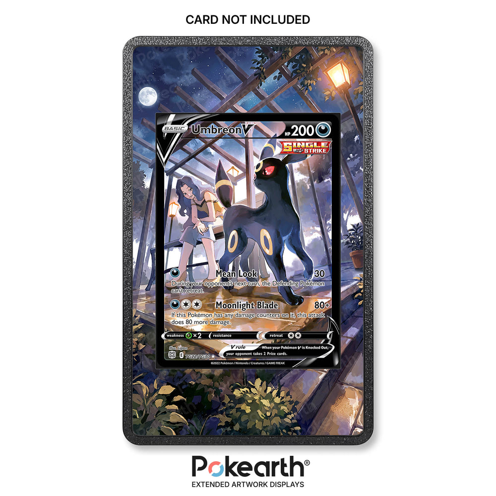 Umbreon V TG22/TG30 - Custodia con Artwork Esteso per Carte Pokémon