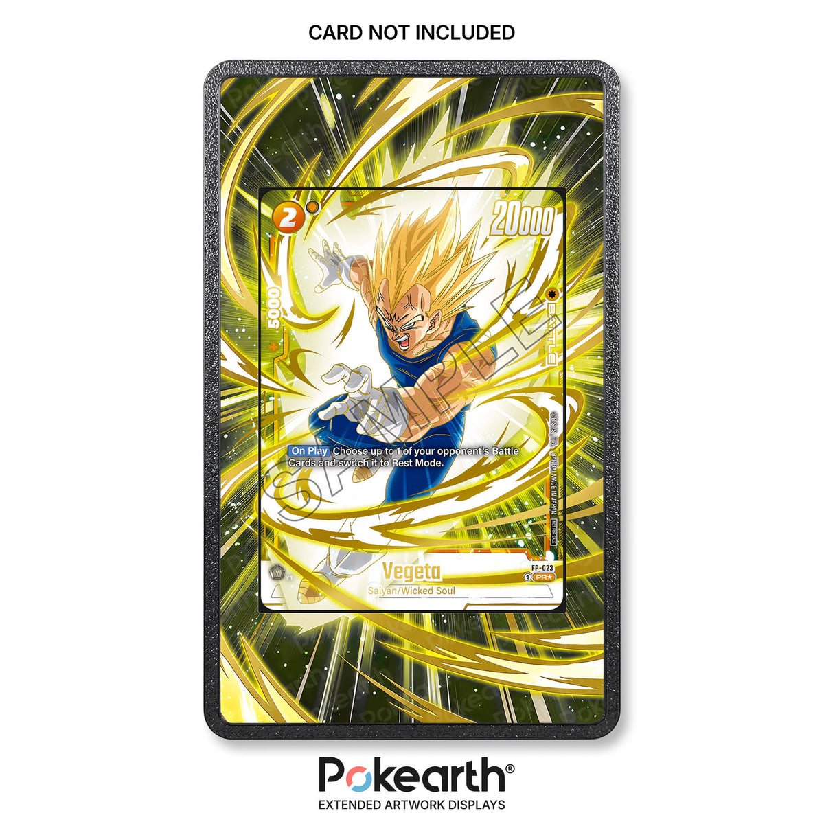 Vegeta FP-023 – Hülle mit erweitertem Artwork für Dragon-Ball-Karten