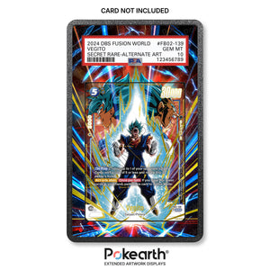 Vegito FB02-139 - Graded Card Extended Artwork Display Case