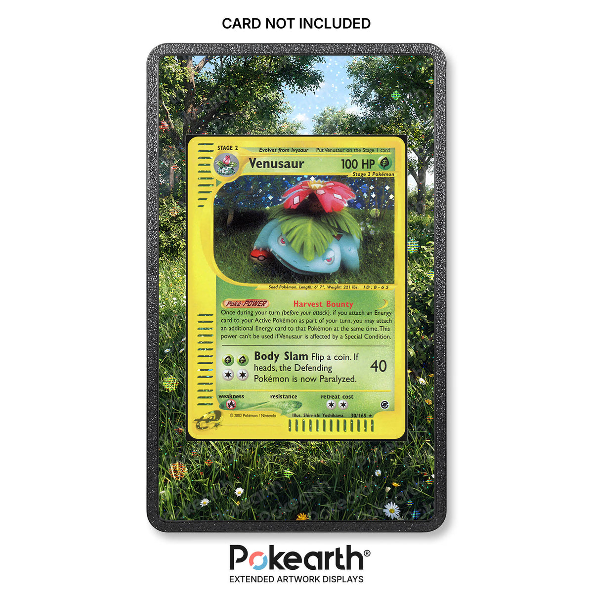 Venusaur 30/165 - Custodia con Artwork Esteso per Carte Pokémon