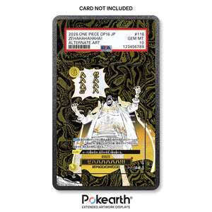 Zehahahahaha! OP16-116 - Custodia con Artwork Esteso per Carte Gradate