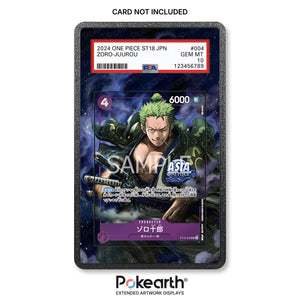 Zoro-Juurou ST18-004 - Hüllen mit Extended Artwork für gegradete Karten