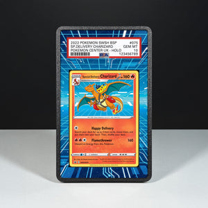 Special Delivery Charizard SWSH075 - Custodia con Artwork Esteso per Carte Gradate