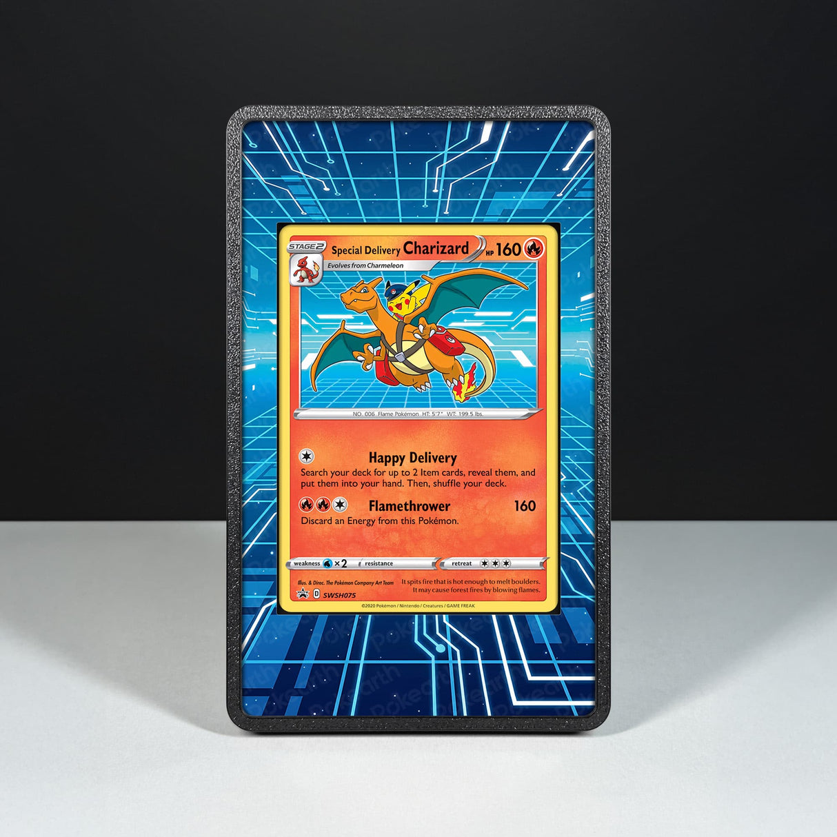 Special Delivery Charizard SWSH075 - Pokémon Extended Artwork Display Case
