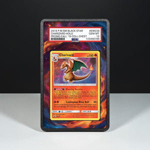 Charizard SM226 - Graded Card Extended Artwork Display Case