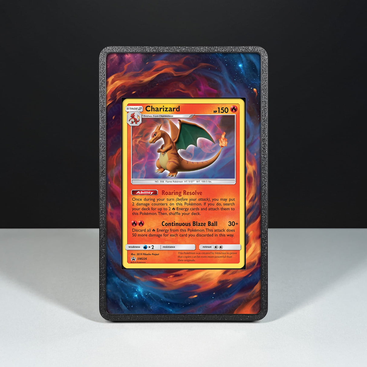 Charizard SM226 - Pokémon Extended Artwork Display Case