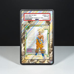 Son Goku FB05-119 - Custodia con Artwork Esteso per Carte Gradate