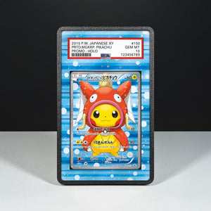 Pretend Magikarp Pikachu XY-P 150 - Custodia con Artwork Esteso per Carte Gradate