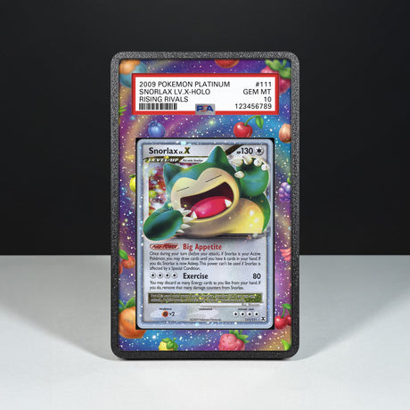 Snorlax Lv.X 111/111 - Custodia con Artwork Esteso per Carte Gradate