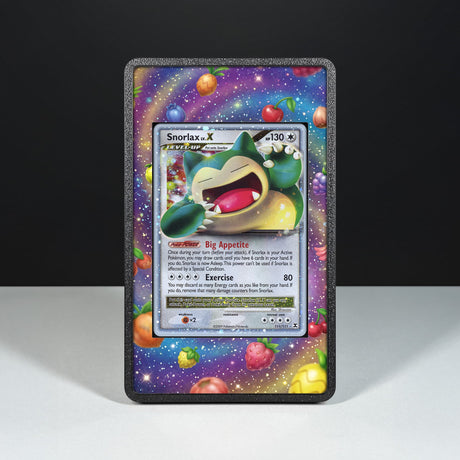 Snorlax Lv.X 111/111 - Custodia con Artwork Esteso per Carte Pokémon