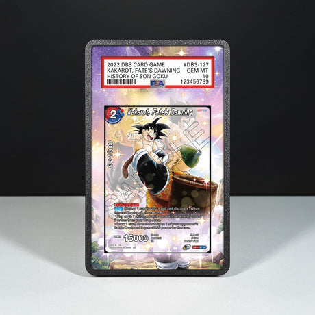 Kakarot, Fate's Dawning DB3-127 - Graded Card Extended Artwork Display Case