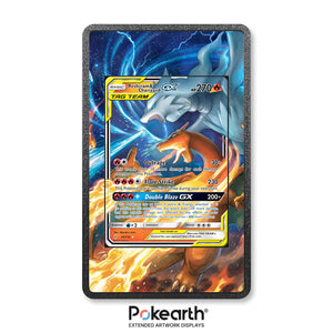 Reshiram & Charizard GX 20/214 - Pokémon Extended Artwork Display Case