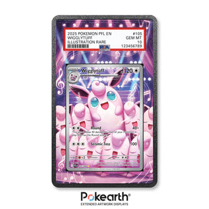 Wigglytuff 105/094 - Custodia con Artwork Esteso per Carte Gradate