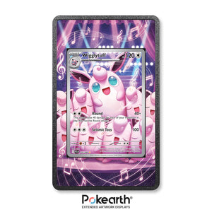 Wigglytuff 105/094 - Custodia con Artwork Esteso per Carte Pokémon