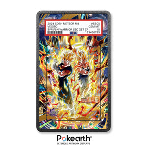 Vegito MM4-SEC5 - Graded Card Extended Artwork Display Case