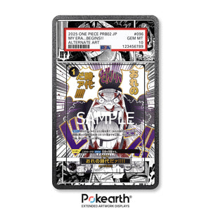 My Era...Begins!! OP09-096 - Graded Card Extended Artwork Display Case