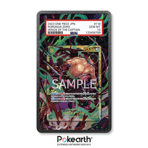 Roronoa Zoro OP06-118 - Extended Artwork Graded Card Sleeve