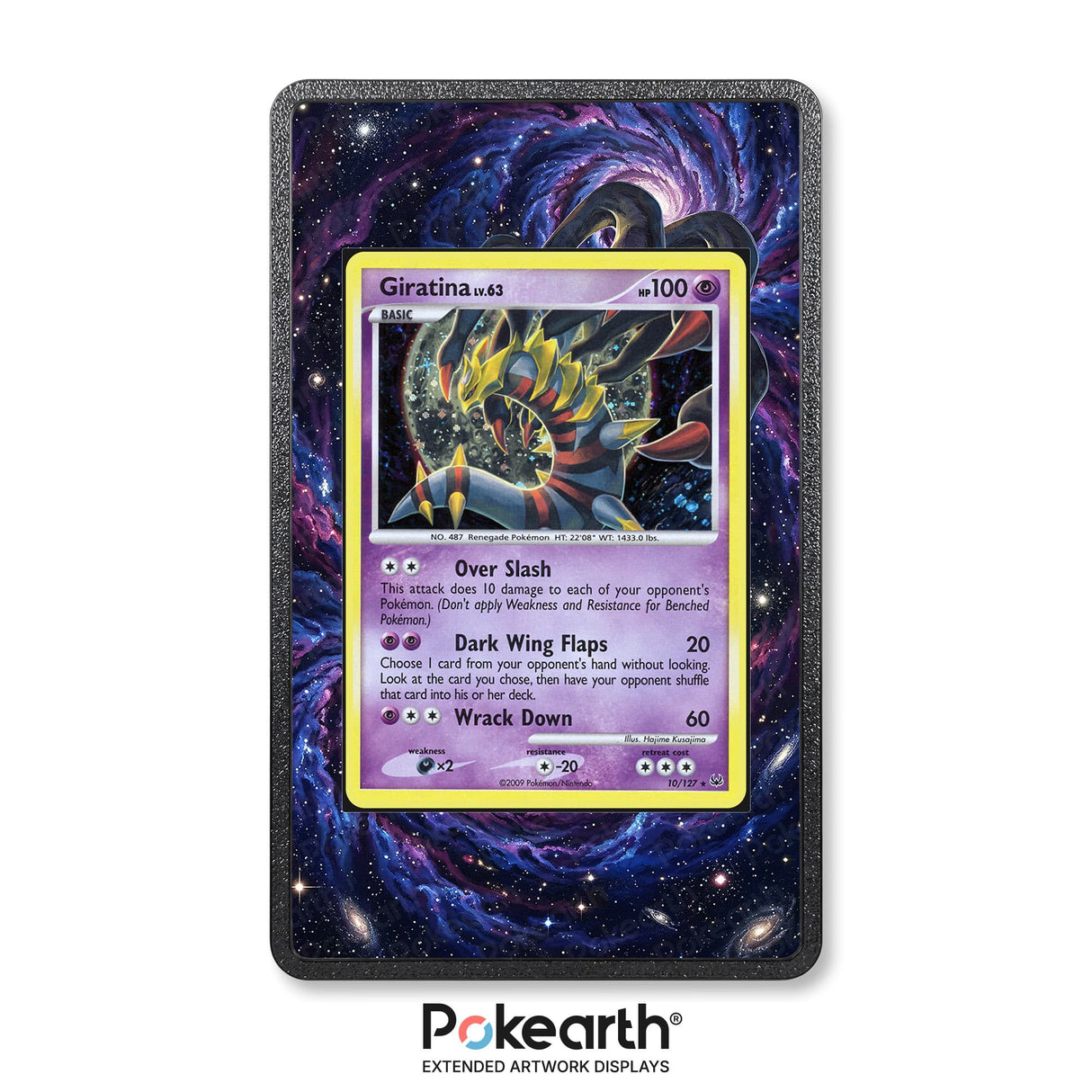 Giratina Lv.63 10/127 - Custodia con Artwork Esteso per Carte Pokémon