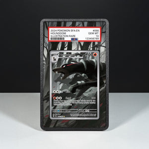 Houndoom 066/064 - Custodia con Artwork Esteso per Carte Gradate