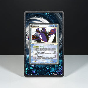 Kyogre ex 037 - Pokémon Extended Artwork Display Case