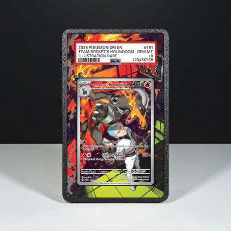 Team Rockets Hundemon 191/182 – Erweiterter Artwork-Halter für bewertete Karten