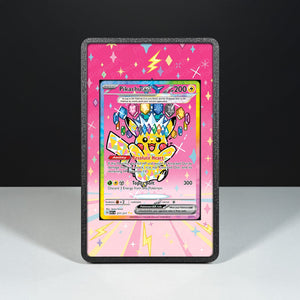 Pikachu ex 277/217 - Pokémon Extended Artwork Display Case