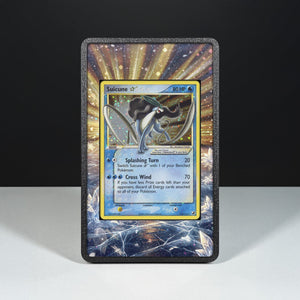 Suicune Gold Star 115/115 - Pokémon Extended Artwork Display Case