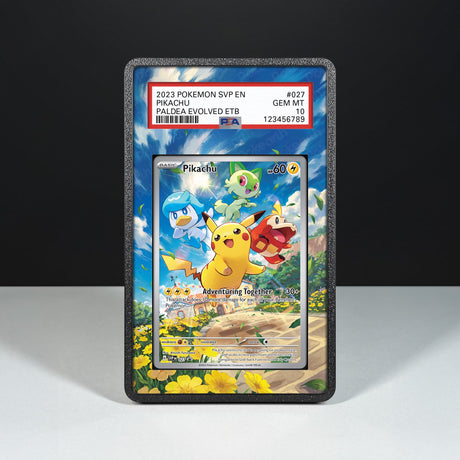 Pikachu SVP 027 - Gehäuse mit Extended Artwork für gegradete Karten