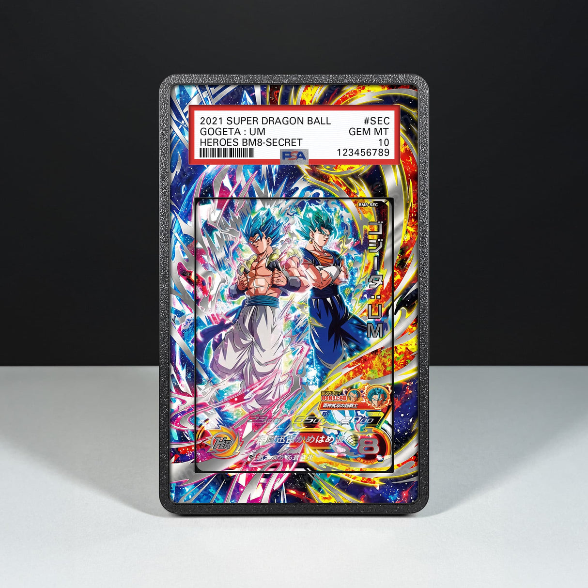 Gogeta : UM BM8-SEC - Graded Card Extended Artwork Display Case