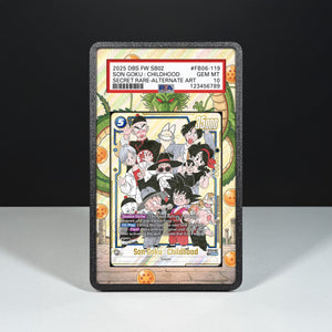 Son Goku : Childhood FB06-119 - Graded Card Extended Artwork Display Case