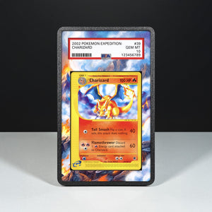 Charizard 39/165 - Graded Card Extended Artwork Display Case