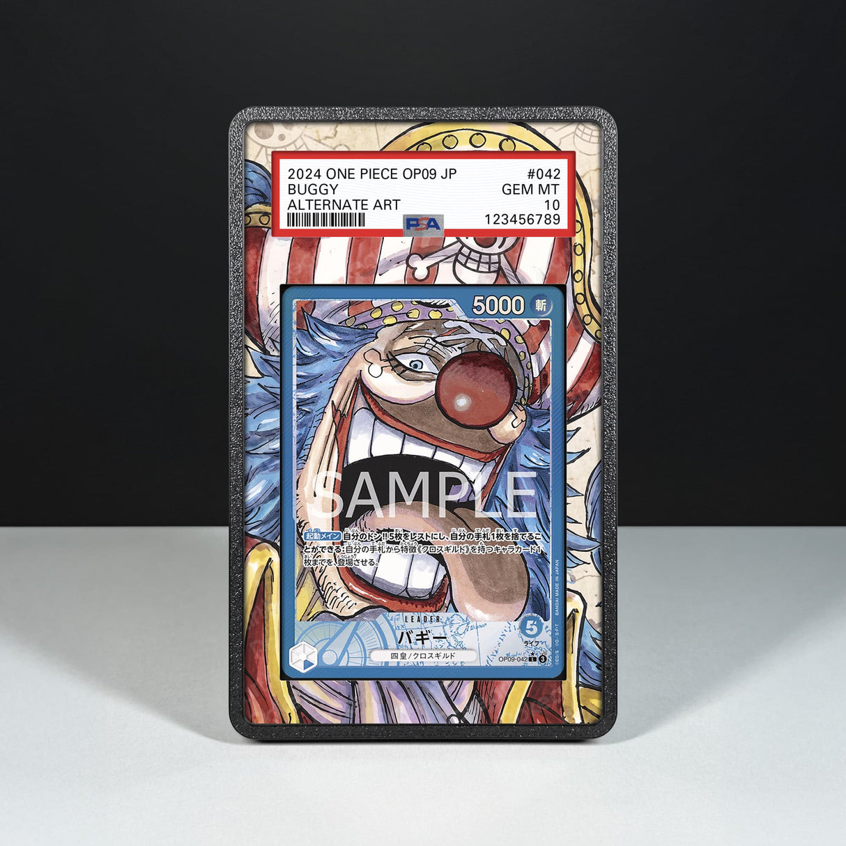 Buggy OP09-042 - Custodia con Artwork Esteso per Carte Gradate