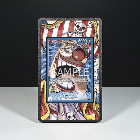 Buggy OP09-042 - Hülle mit erweitertem Artwork für One Piece Karten