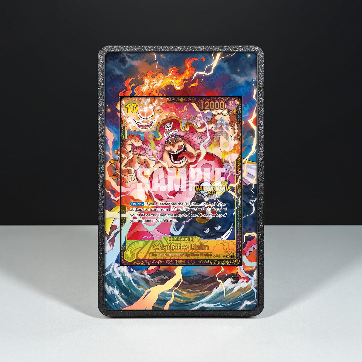 Charlotte Linlin OP03-114 - Custodia con Artwork Esteso per Carte One Piece