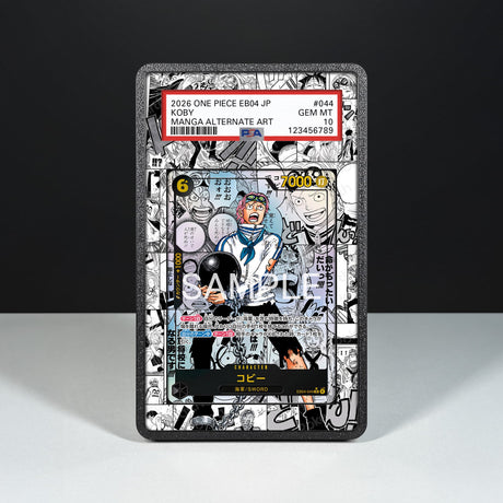 Koby EB04-044 Manga - Custodia con Artwork Esteso per Carte Gradate