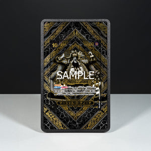 Marshall D. Teach OP09-093 Gold - Custodia con Artwork Esteso per Carte One Piece
