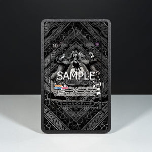 Marshall D. Teach OP09-093 Silver - Custodia con Artwork Esteso per Carte One Piece